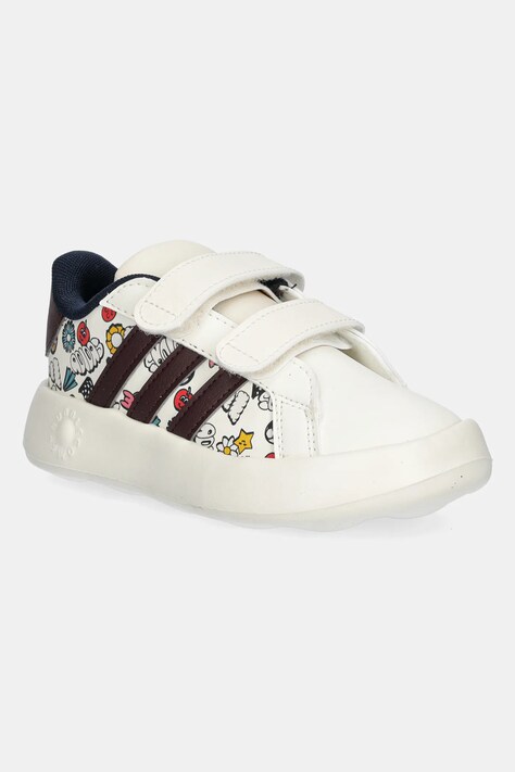 Детские кроссовки adidas GRAND COURT 2.0 цвет бежевый JR5152