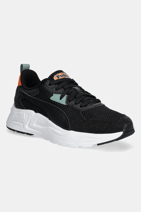 Puma sneakers pentru copii Trinity Lite MID 90s culoarea negru, 400659
