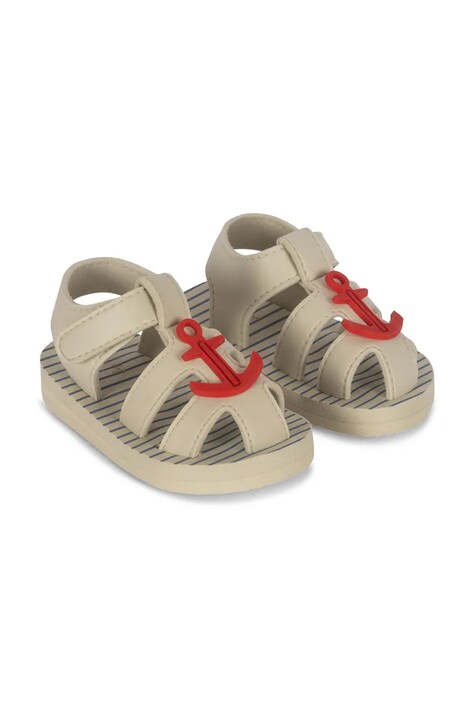 Παιδικά σανδάλια Konges Sløjd SABLE SANDAL. χρώμα: μπεζ, KS102574