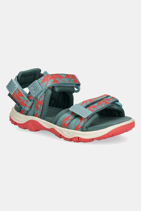 Παιδικά σανδάλια Jack Wolfskin 2 IN 1 SANDAL K χρώμα: τιρκουάζ, 4046421