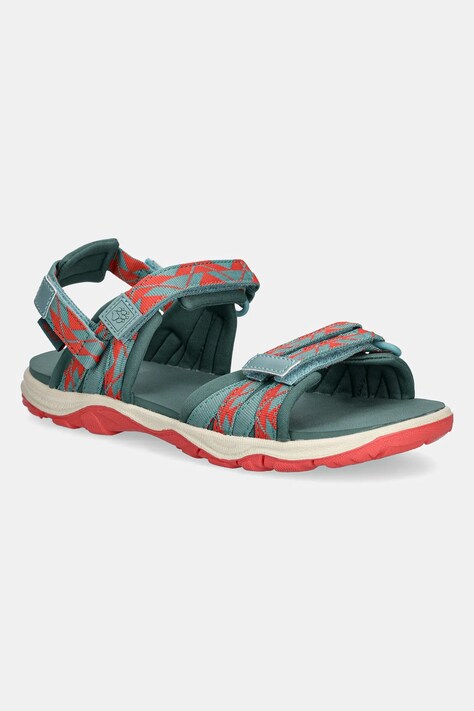 Jack Wolfskin sandały dziecięce 2 IN 1 SANDAL K kolor turkusowy 4046421