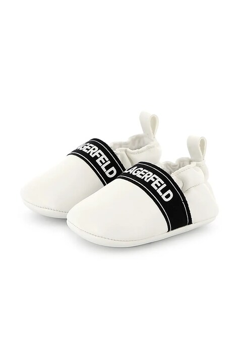 Черевики для немовля Karl Lagerfeld колір білий Z30385