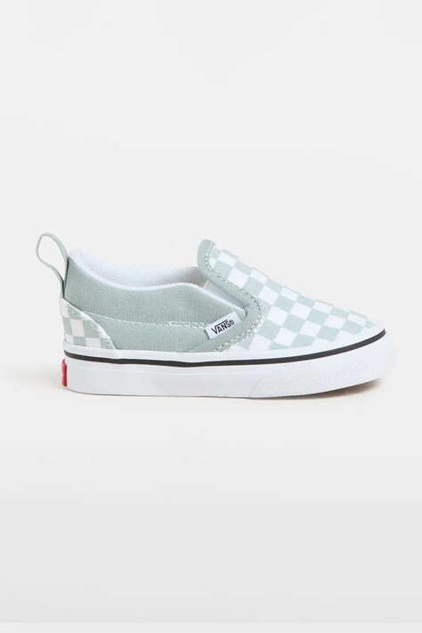 Ниски кецове Vans Slip-On V в сиво VN000D0TEPO1