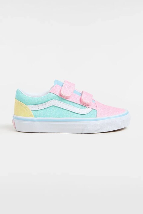 Детски ниски кецове Vans Old Skool V в тюркоазено VN000CYAZQP1