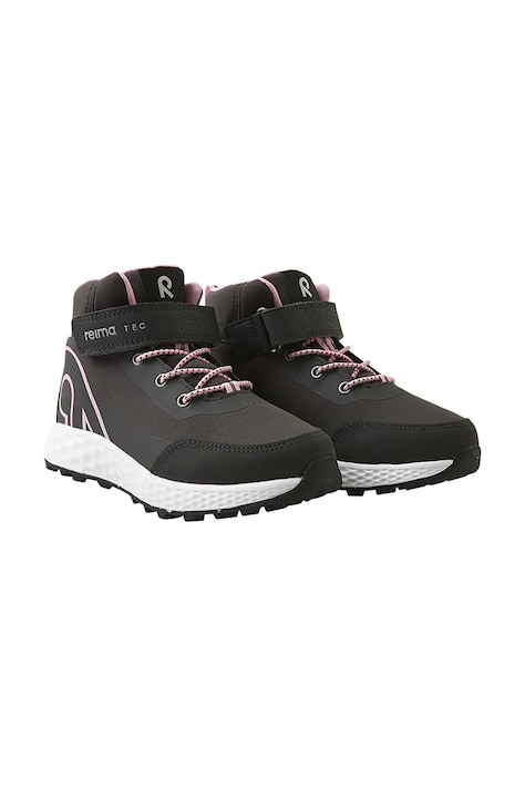 Дитячі туфлі Reima Hiipien колір сірий 5400018B