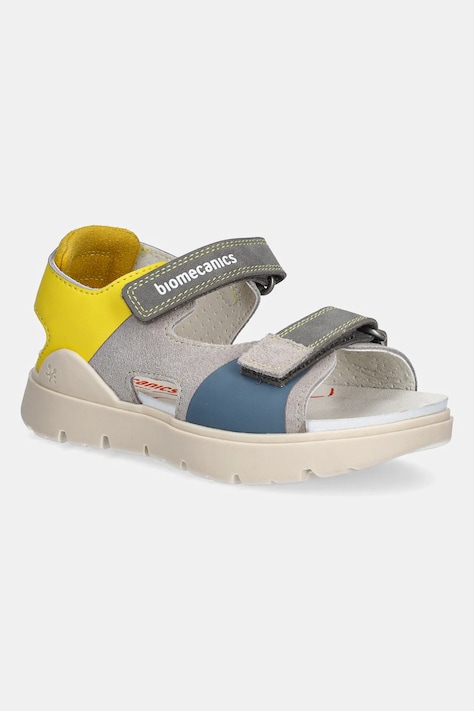 Дитячі сандалі Biomecanics колір сірий 252227