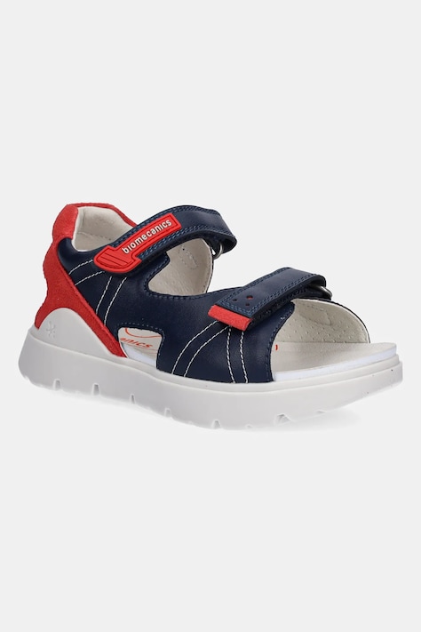 Biomecanics sandale de piele culoarea bleumarin, 252229