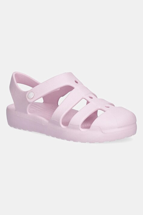 Σανδάλια Crocs CLASSIC FISHERMAN KIDS χρώμα: ροζ, 210625