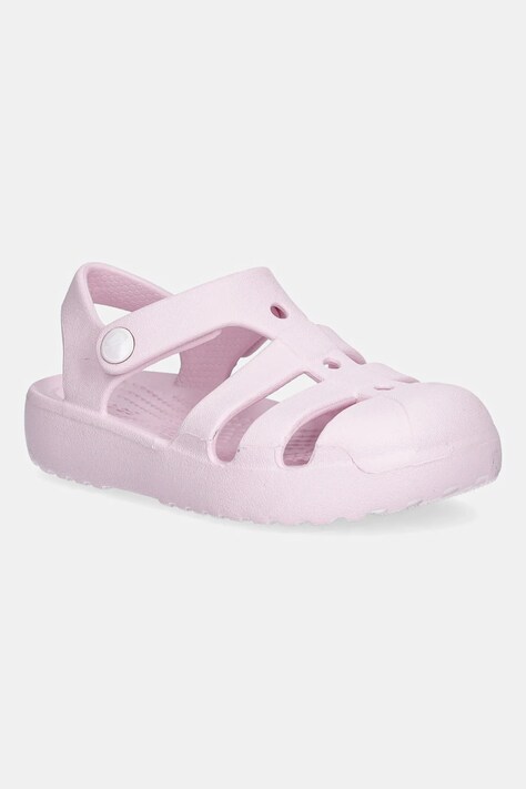 Crocs sandały dziecięce CLASSIC FISHERMAN KIDS kolor różowy 210626