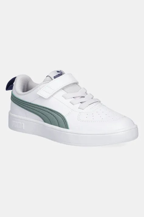 Detské tenisky Puma Puma Rickie AC+ PS zelená farba, 385836