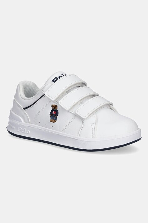 Dětské sneakers boty Polo Ralph Lauren HERITAGE COURT IV EZ BEAR bílá barva, RL02939101