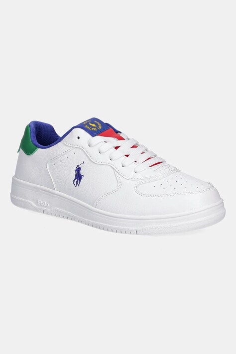 Polo Ralph Lauren sneakers MASTERS COURT culoarea alb, RL02436101