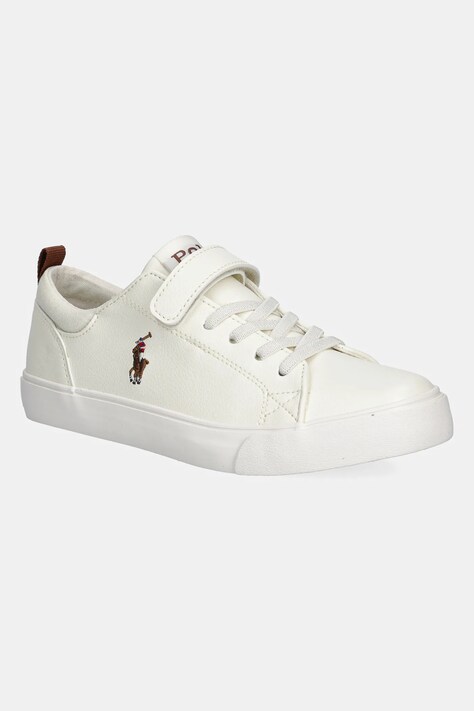 Polo Ralph Lauren gyerek sportcipő PRESTYN PS bézs, RL01239110