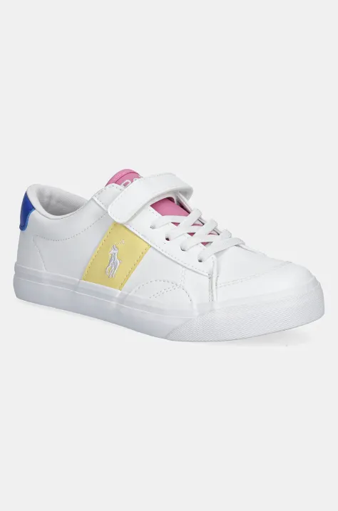 Polo Ralph Lauren sneakers pentru copii RYLEY PS culoarea alb, RL02450101