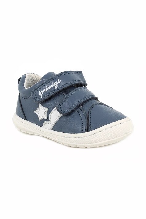 Kožené sneakers boty Primigi tmavomodrá barva, PVS 79020