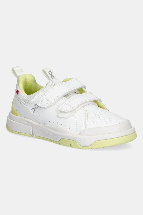 ON running sneakers pentru copii THE ROGER KIDS culoarea alb, 3KE10010124