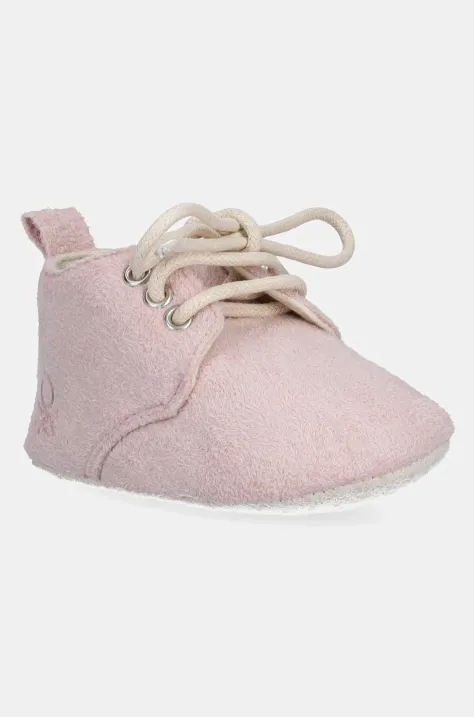 Обувь для новорождённых United Colors of Benetton цвет розовый 82W7AD00G