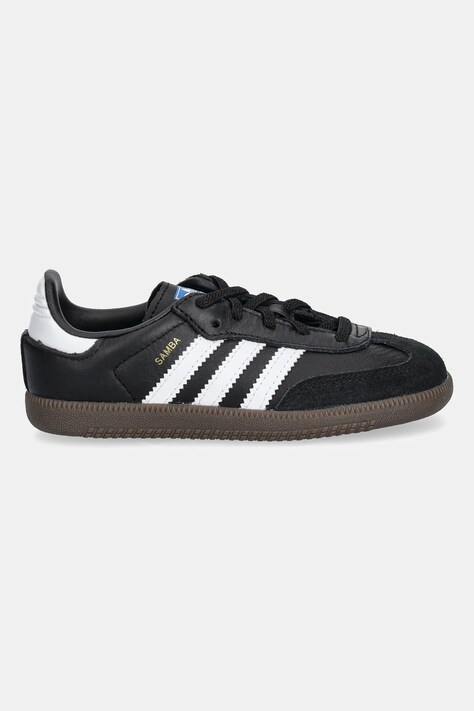 Дитячі кросівки adidas Originals SAMBA OG — SS25-OBK14I, чорний — фото 2