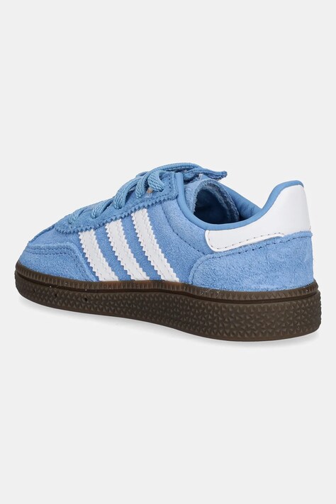 Дитячі замшеві кросівки adidas Originals HANDBALL SPEZIAL — SS25-OBK153, блакитний — фото 3