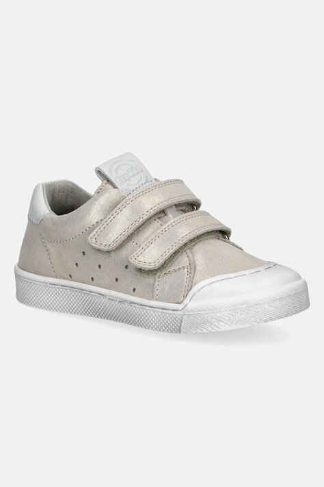 Froddo sneakers de piele întoarsă pentru copii ROSARIO culoarea auriu, G2130316