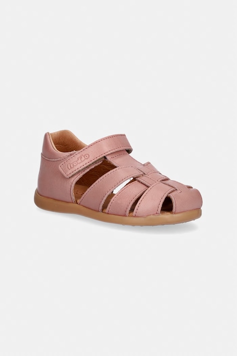 Froddo sandály dětské kožené DANY růžové G2150199