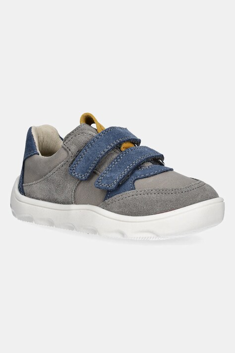 Dětské kožené sneakers boty Froddo BAREFOOT ZERU SPRING šedá barva, G3130264