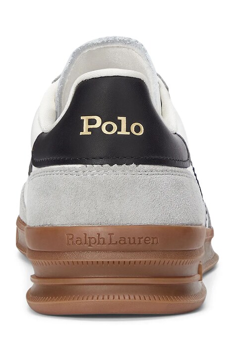 Шкіряні кросівки Polo Ralph Lauren Hrt Aera Pp — SS25-OBM00H, білий — фото 3