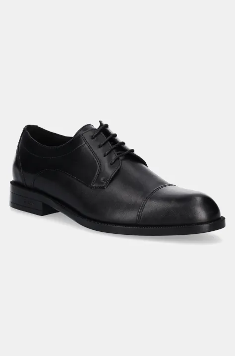 BOSS pantofi de piele Tayil barbati, culoarea negru, 50536144