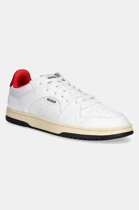 HUGO sneakers Hadrian culoarea alb, 50536201