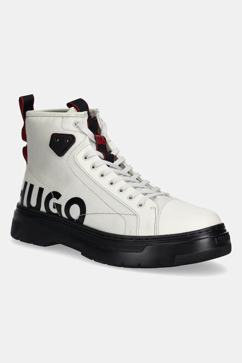 Πάνινα παπούτσια HUGO Urian χρώμα: μπεζ, 50537065
