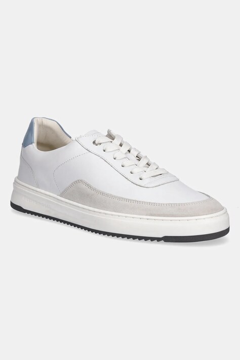 Filling Pieces sneakers din piele Mondo Squash Tag barbati, culoarea alb, 46725651931