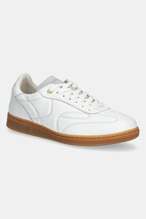 Filling Pieces sneakers din piele Sprinter Fussquilt bărbați, culoarea alb, 68660061901