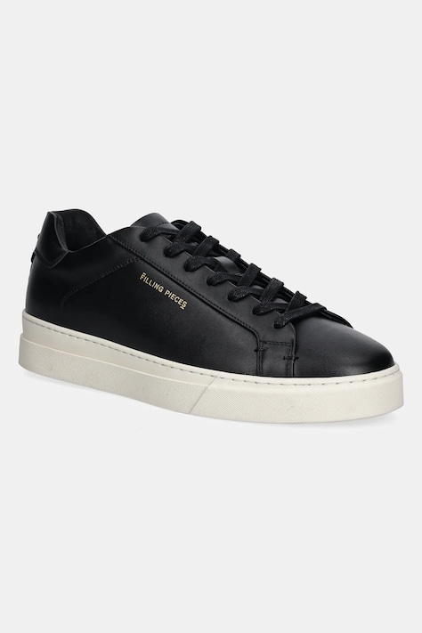 Kožené tenisky Filling Pieces Tiebreak Core čierna farba, 78913681861