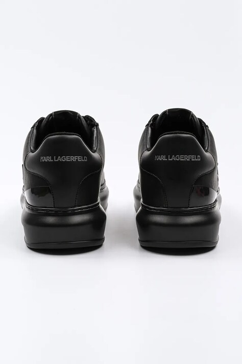 Кросівки з нубуку Karl Lagerfeld KAPRI MENS — SS25-OBM06I, чорний — фото 4