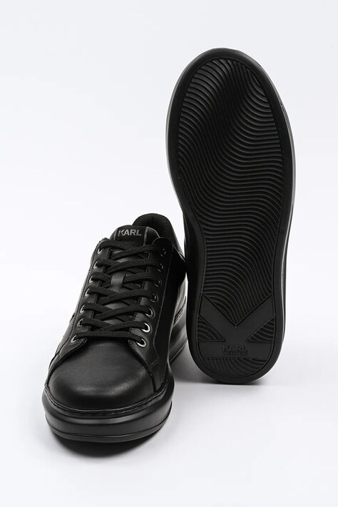 Кросівки з нубуку Karl Lagerfeld KAPRI MENS — SS25-OBM06I, чорний — фото 5