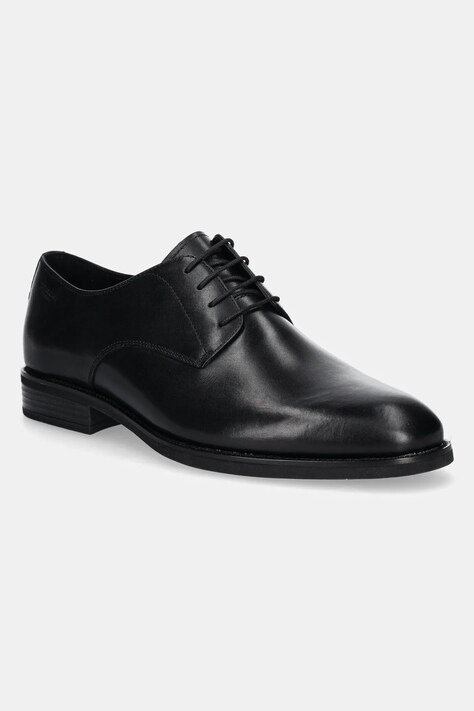 Kožené polobotky Vagabond Shoemakers MARIO pánské, černá barva, 5861-001-20