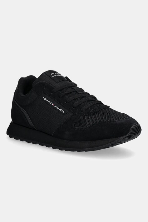 Sneakers boty Tommy Hilfiger NEW RUNNER EVA MIX FLAG černá barva, FM0FM05454