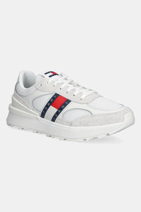 Кросівки Tommy Jeans TJM TECHNICAL RUNNER ESS колір білий EM0EM01537