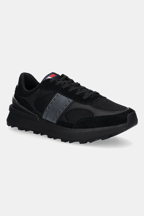 Tommy Jeans sneakers TJM TECHNICAL RUNNER ESS culoarea negru, EM0EM01537