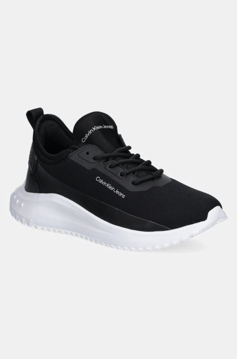 Αθλητικά Calvin Klein Jeans EVA RUNNER LOW INST HB χρώμα: μαύρο, YM0YM01170