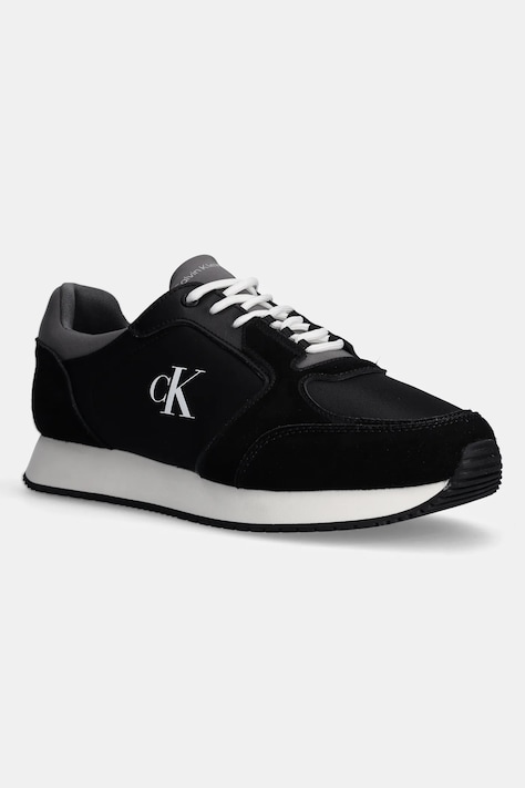 Calvin Klein Jeans sneakers RETRO SOCK RUNNER MG WMM culoarea negru, YM0YM01152