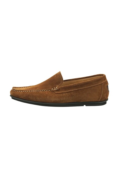 Gant mocasini din piele intoarsa Wilmon barbati, culoarea maro, 30633914.G45