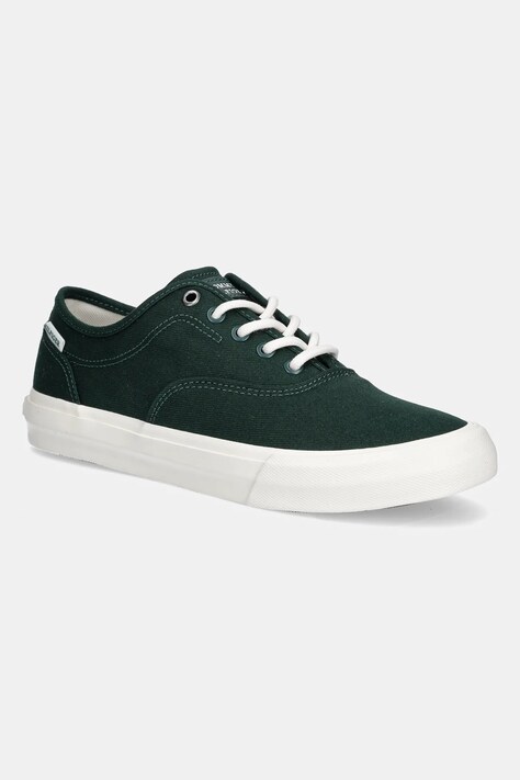 Кеды Tommy Hilfiger TH HI VULC LOW OXFORD TWILL цвет зелёный FM0FM05400