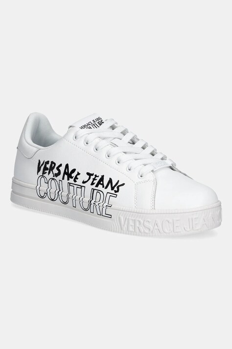Versace Jeans Couture sneakers culoarea alb, 78YA3SKC ZPB03 003