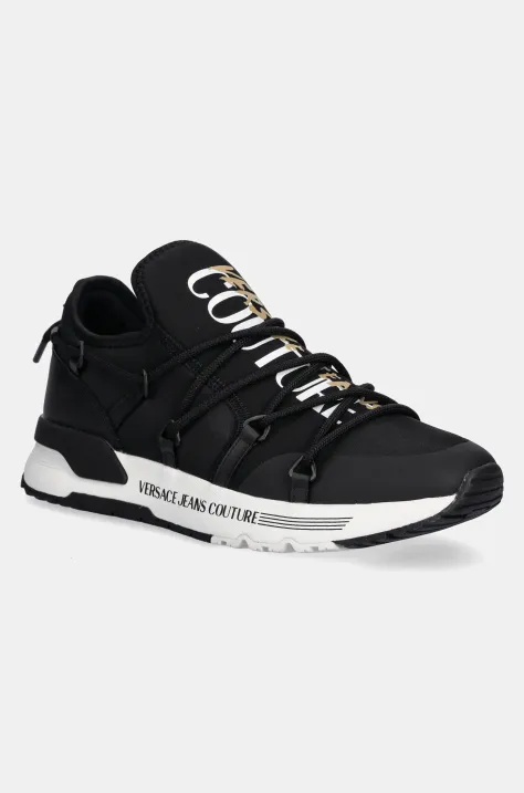 Sneakers boty Versace Jeans Couture černá barva, 78YA3SA6 ZSC66 899