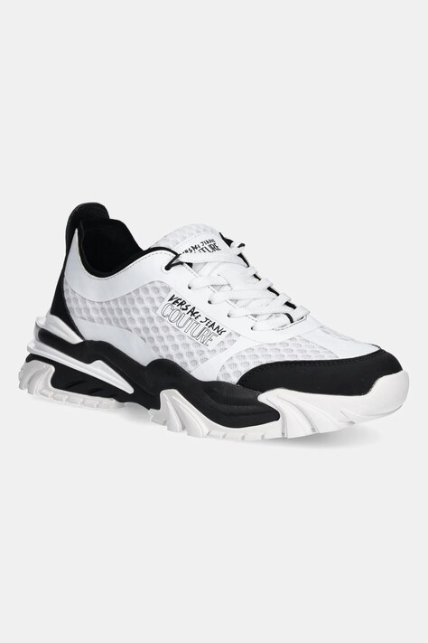 Versace Jeans Couture sneakers barbati, culoarea alb, 78YA3SIB ZSC59 003