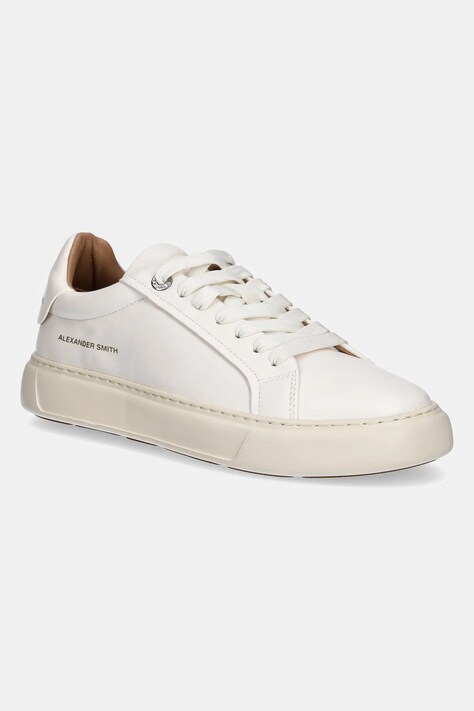 Alexander Smith sneakers din piele Soho culoarea alb, ASBBSOM3660WHT