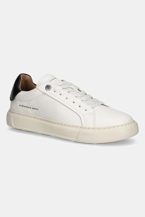 Sneakers boty Alexander Smith Soho bílá barva, ASBBSOM3661WBK