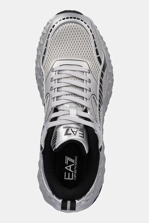 Кросівки EA7 Emporio Armani — SS25-OBM0NI, сірий — фото 4