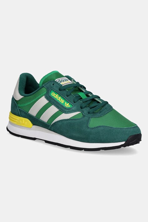 Σουέτ αθλητικά παπούτσια adidas Originals Treziod 2 χρώμα: πράσινο, IH3807